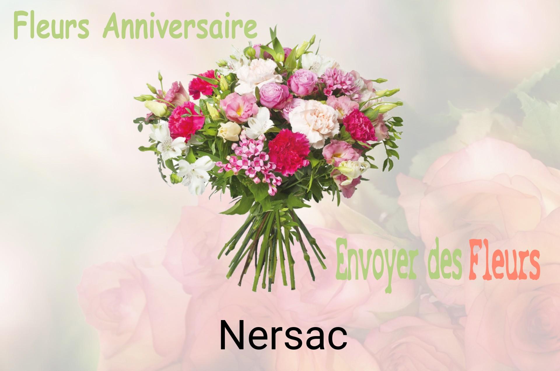 Bouquet de fleurs d’anniversaire livré à Nersac